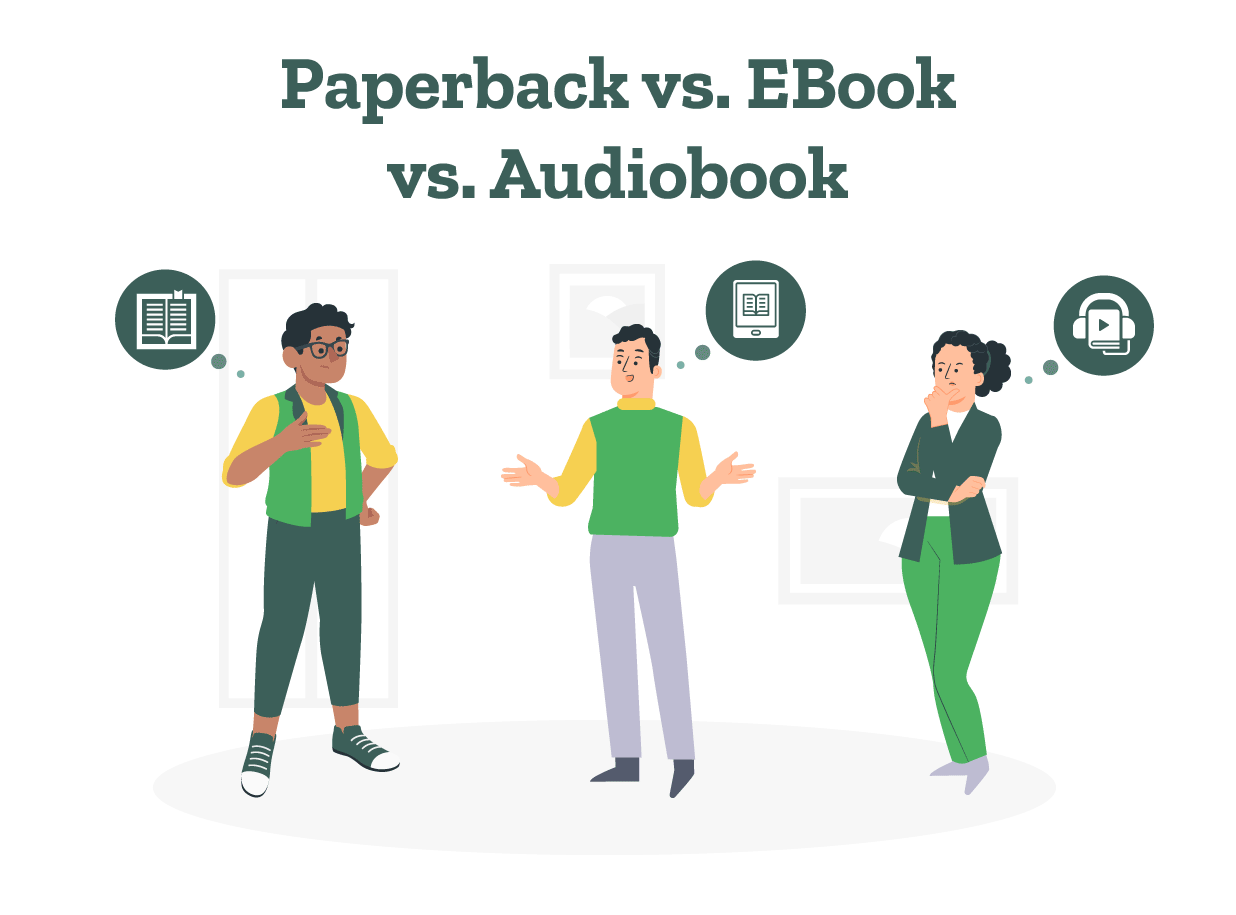 Printed Books eBooks or Audiobooks Which Is the Best Choice for Busy People